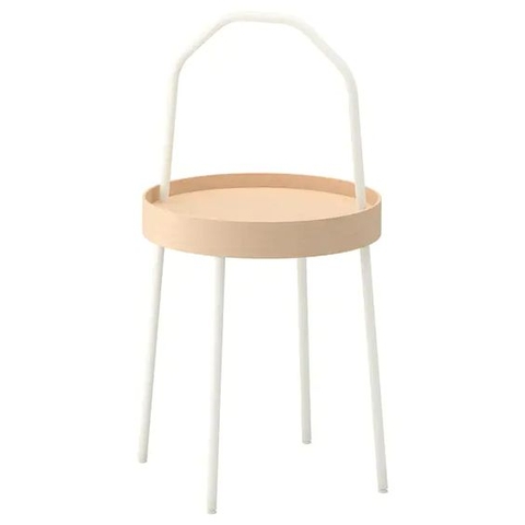 BÀN PHỤ BURVIK IKEA - TRẮNG 38 cm