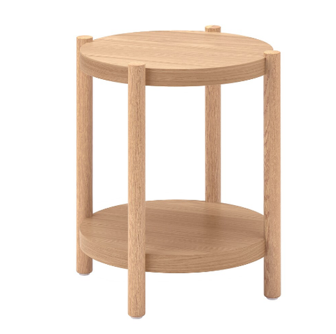 BÀN PHỤ LISTERBY IKEA - NÂU SẪM 50 cm