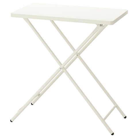 BÀN GẬP TORPARÖ IKEA - TRẮNG 70x42 cm