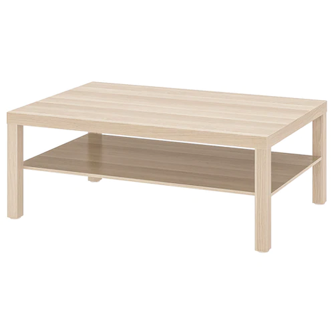 BÀN TRÀ COFFE LACK IKEA - MÀU SỒI 118x78 cm