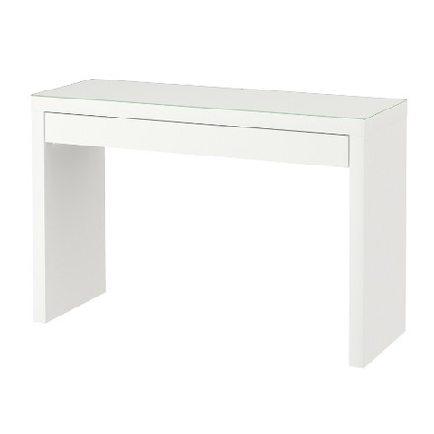 BÀN TRANG ĐIỂM MALM IKEA - TRẮNG 120x41 cm