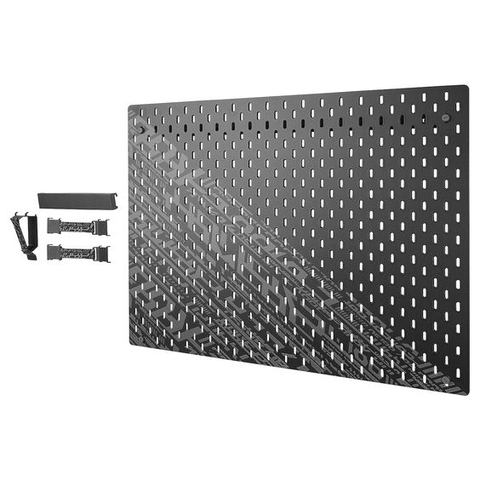 BỘ BẢNG TREO VÀ PHỤ KIỆN UPPSPEL IKEA - ĐEN 76x56 cm
