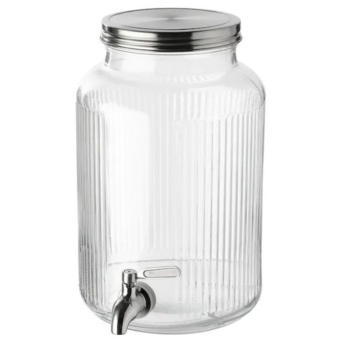 BÌNH THỦY TINH CÓ VÒI VARDAGEN IKEA 5L