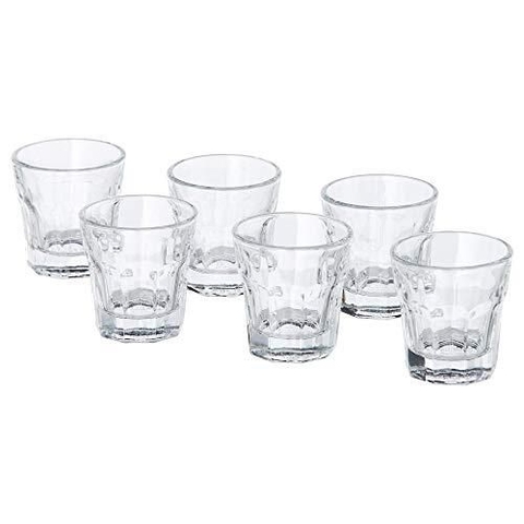 BỘ 6 CỐC THỦY TINH 270ML POKAL IKEA