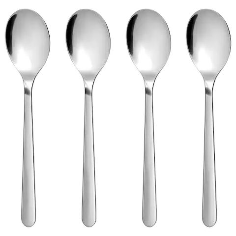 BỘ 4 THÌA CAFEE FÖRNUFT IKEA 19 cm