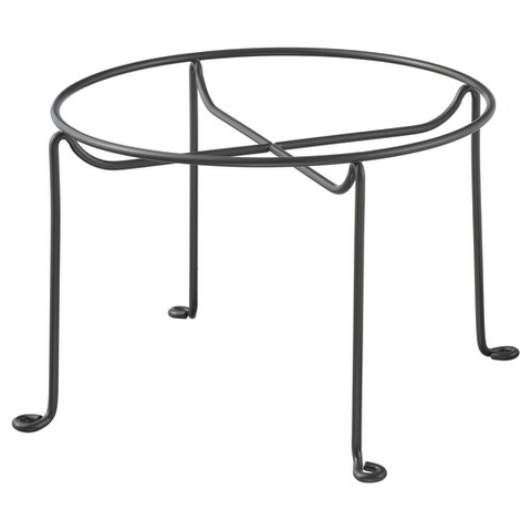 CHÂN ĐẾ BÌNH THỦY TINH VARDAGEN IKEA - XÁM ĐẬM