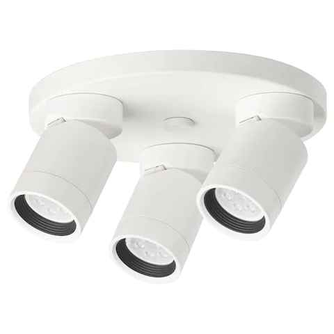 ĐÈN TRẦN RỌI 3 NHÁNH NYMÅNE IKEA - TRẮNG