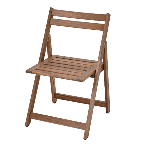 GHẾ GẤP THÔNG MINH NGOÀI TRỜI NÄMMARÖ IKEA - NÂU NHẠT