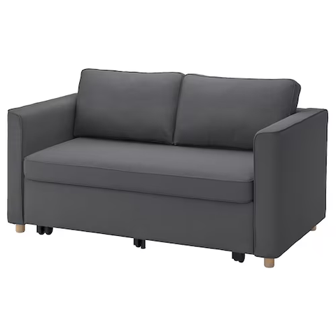 GHẾ GIƯỜNG SOFA 2 CHỖ PÄRUP IKEA - XÁM