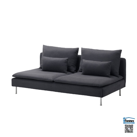 GHẾ SOFA DESÖRHAMN IKEA - Màu xám đen