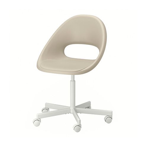 GHẾ XOAY ELDBERGET / BLYSKÄR IKEA - MÀU BE/TRẮNG