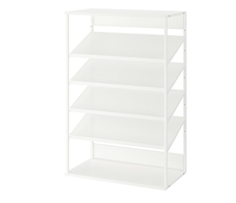 GIÁ ĐỂ GIÀY PLATSA IKEA - TRẮNG 80x40x120 cm