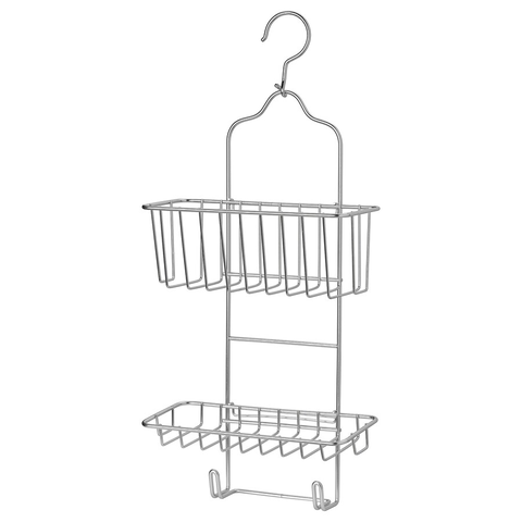 GIÁ ĐỰNG ĐỒ NHÀ TẮM KROKFJORDEN IKEA - MẠ KẼM 24x53 cm