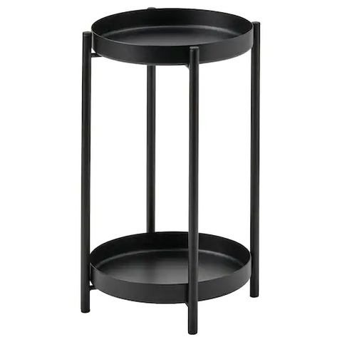 GIÁ ĐỠ CHẬU CÂY OLIVBLAD IKEA - TRÒN ĐEN 35 cm