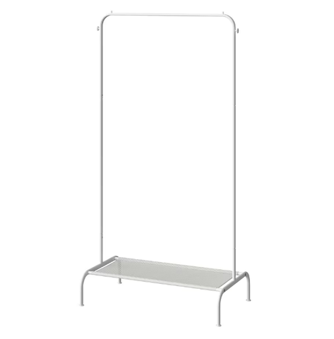 GIÁ TREO QUẦN ÁO BRUKSVARA IKEA - TRẮNG 78x147 c m