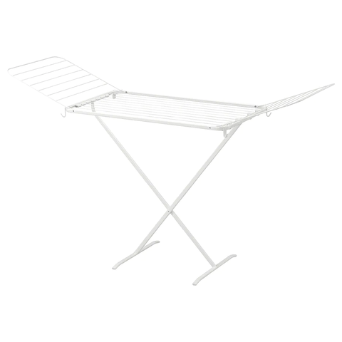 GIÁ PHƠI QUẦN ÁO MULIG IKEA - TRẮNG 173x57x103 cm