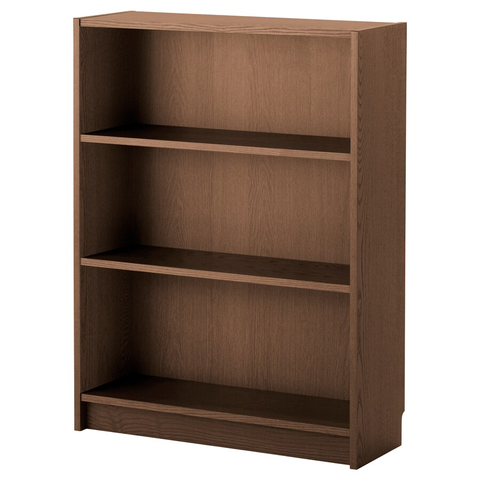 GIÁ SÁCH THẤP BILLY IKEA - MÀU NÂU 80x28x106 cm