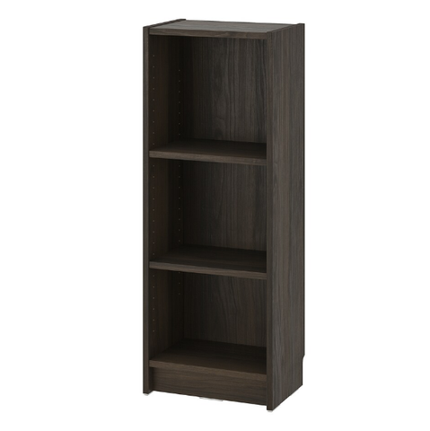 GIÁ SÁCH NÔNG BILLY IKEA - NÂU SẪM 40x28x106 cm