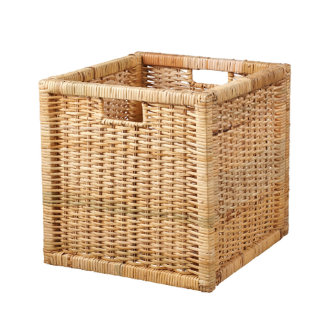 GIỎ LƯU TRỮ BRANÄS IKEA - MÂY 32x34x32 cm