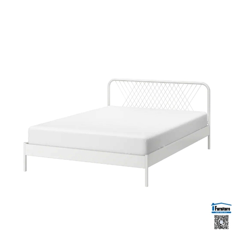 GIƯỜNG NESTTUN IKEA - Màu trắng (180x200 cm)