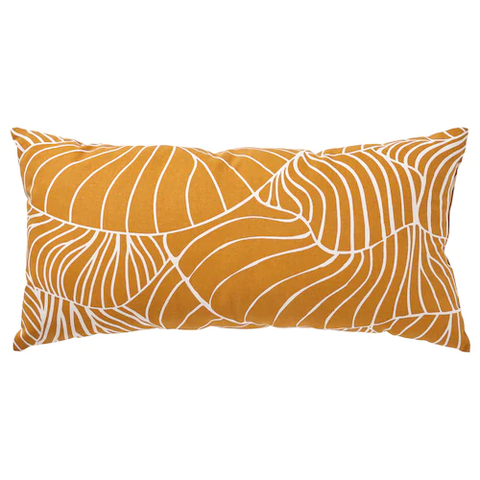 GỐI SVAMPMAL IKEA - VÀNG/TRẮNG 30x58 cm