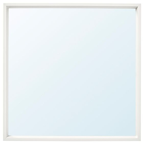 GƯƠNG PHÒNG TẮM NISSEDAL IKEA - TRẮNG 65x65 cm