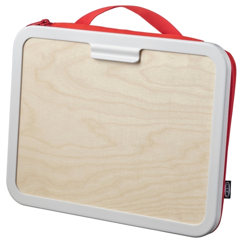HỘP ĐỰNG BẢNG VẼ DI ĐỘNG MÅLA IKEA - ĐỎ 35x27 cm