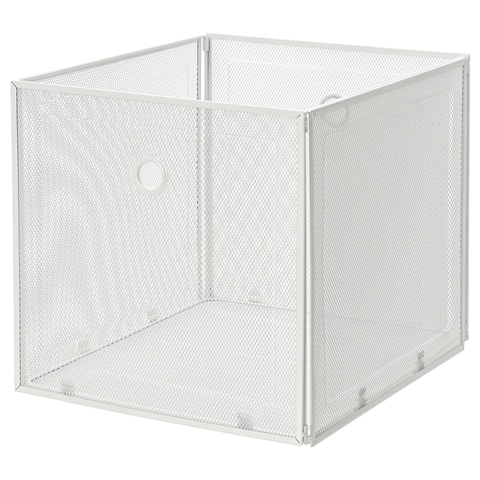 HỘP LƯỚI LƯU TRỮ DRÖNJÖNS IKEA - TRẮNG 33x37x33 cm