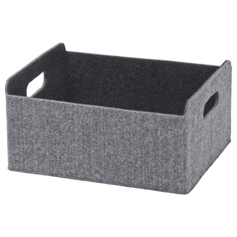 HỘP LƯU TRỮ BESTÅ IKEA - XÁM 25x31x15 cm