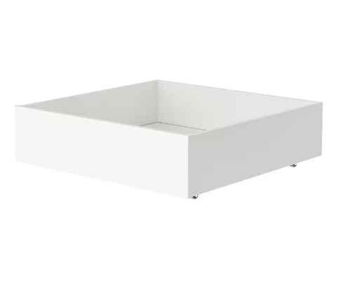 HỘP LƯU TRỮ DƯỚI GẦM GIƯỜNG BRUKSVARA IKEA - TRẮNG 63x62 cm