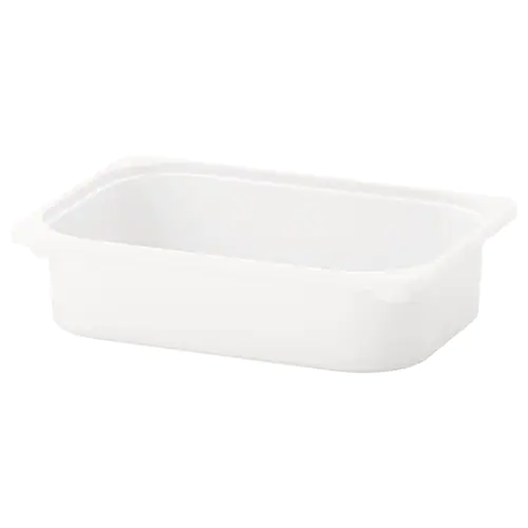 HỘP NHỰA ĐỰNG ĐỒ CHƠI TROFAST IKEA - TRẮNG 42x30x10 cm