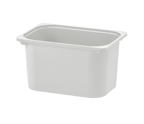 HỘP NHỰA ĐỰNG ĐỒ CHƠI TROFAST IKEA - XÁM 42x30x23 cm