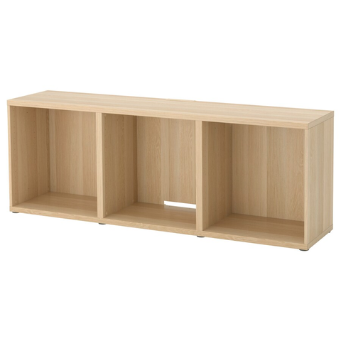 KỆ TI VI BESTÅ IKEA - SỒI TRẮNG 180x40x64 cm