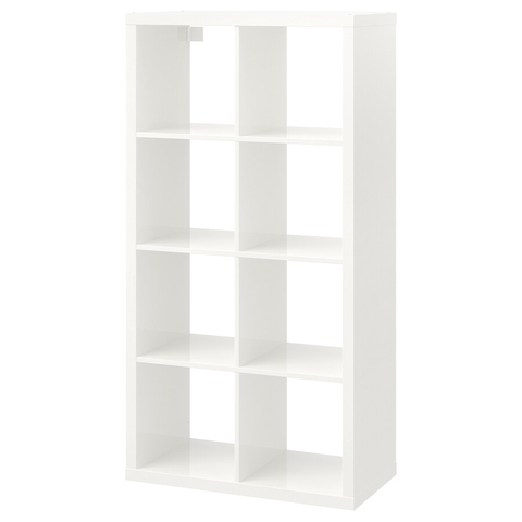 KỆ ĐA NĂNG KALLAX IKEA - TRẮNG BÓNG 77x147 cm