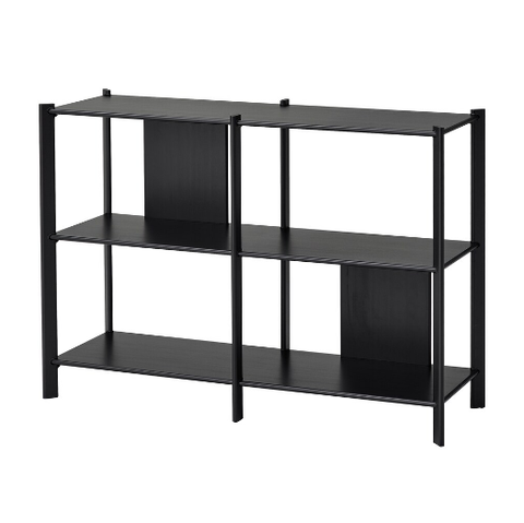 KỆ LƯU TRỮ JÄTTESTA IKEA - ĐEN 120x85 cm