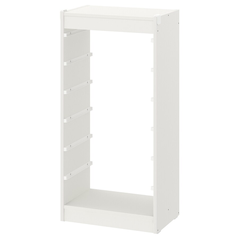 KỆ KHUNG THẤP TROFAST IKEA - TRẮNG 46x30x95 cm