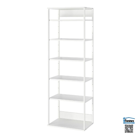 KỆ PLATSA IKEA - Màu trắng (60x40x180 cm)