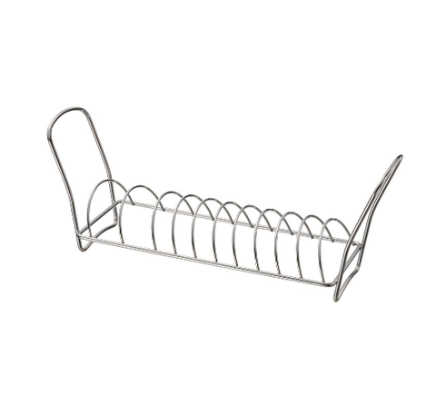 KỆ ÚP ĐĨA VÄLVÅRDAD IKEA - Màu inox 12x32 cm