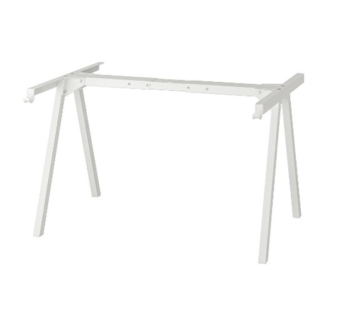 KHUNG DƯỚI CHO MẶT BÀN TROTTEN IKEA - TRẮNG 140/160 cm