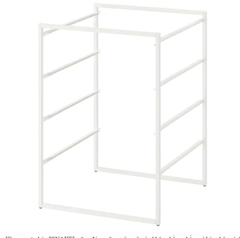 KHUNG NGĂN KÉO JONAXEL IKEA - TRẮNG 50x51x70 cm