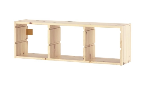 KỆ KHUNG NGANG TROFAST IKEA - VÂN GỖ (93x30x21cm)