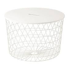 BÀN TRỮ ĐỒ ĐA NĂNG KVISTBRO IKEA - TRẮNG 61 cm