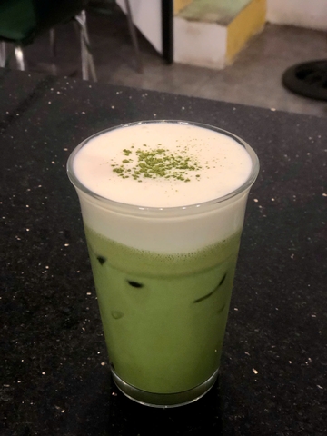 Matcha kem muối