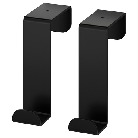 BỘ 2 MÓC TREO CÁNH CỬA SKOGSVIKEN IKEA - ĐEN