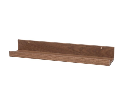 KỆ TREO TƯỜNG ĐỂ TRANH ẢNH MOSSLANDA IKEA -  NÂU 55 cm
