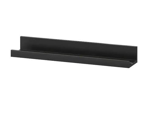 KỆ TREO TƯỜNG ĐỂ TRANH ẢNH MOSSLANDA IKEA -  ĐEN 55 cm