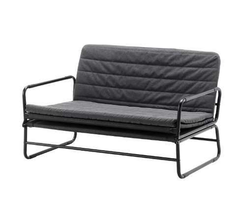 SOFA GIƯỜNG HAMMARN IKEA - XÁM ĐẬM/ĐEN 120 cm