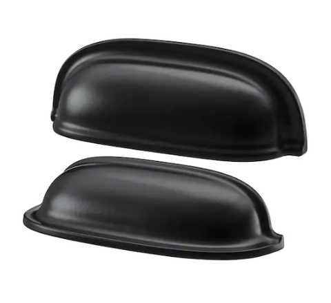 TAY NẮM CỬA TỦ ENERYDA IKEA - ĐEN 89 mm