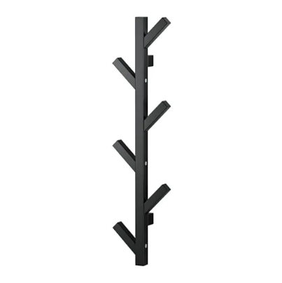 CÂY TREO ĐỒ TJUSIG IKEA - ĐEN 78 cm