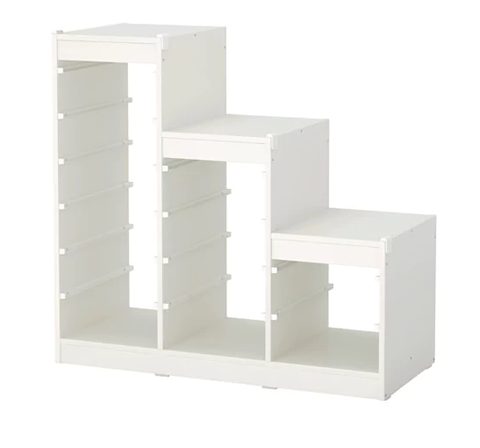 KHUNG BẬC THANG TROFAST IKEA - TRẮNG 99x44x95 cm